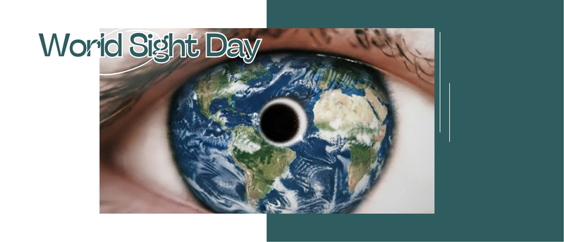 Optometrist performing an advanced eye examination on a patient for World Sight Day