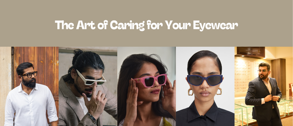 Premium optical frames and luxury sunglasses styled with multiple models