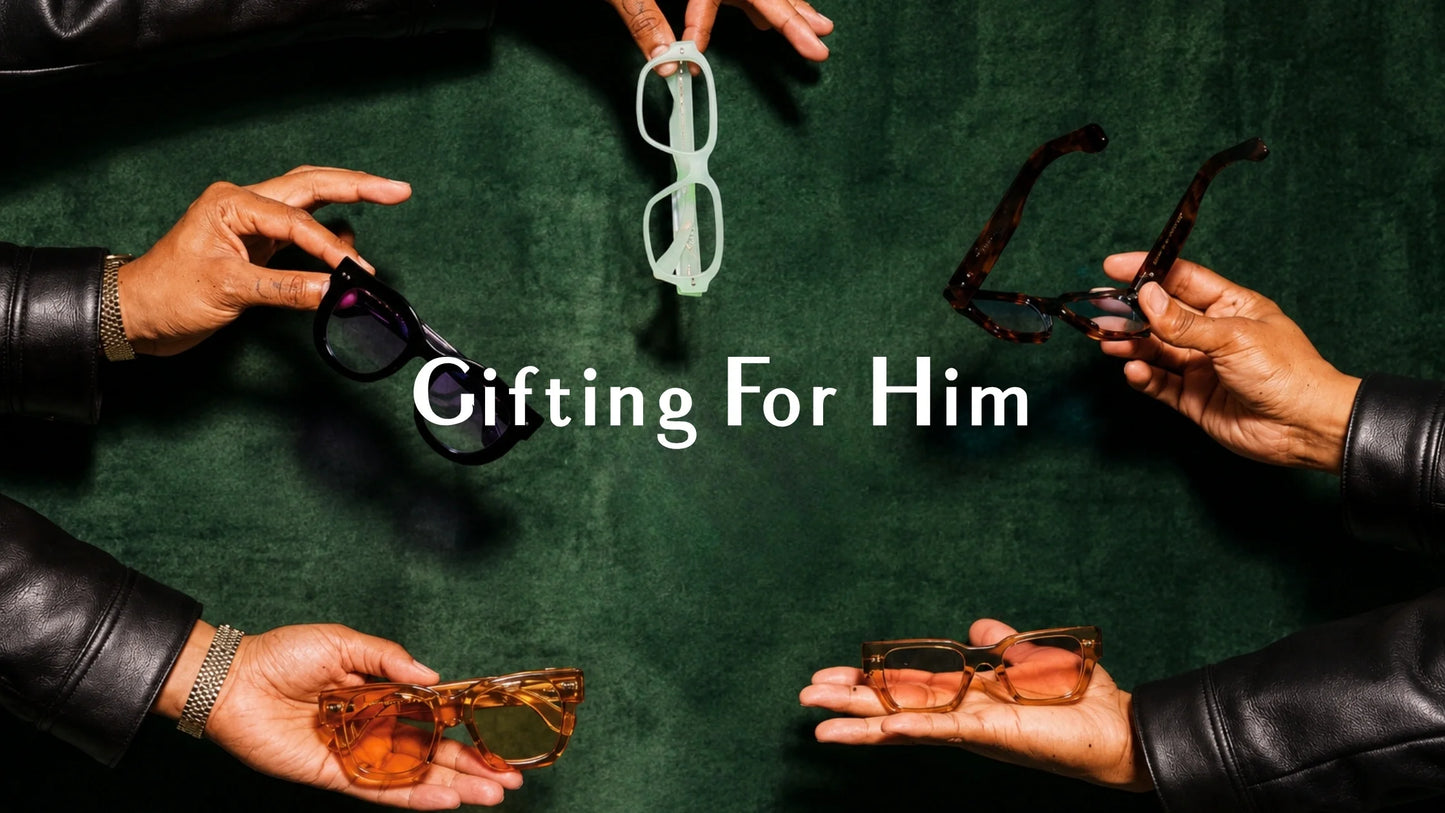 Gifting For Him exclusively at S.R.Gopal Rao Opticians & Optometrists on Frames and Sunglasses.
