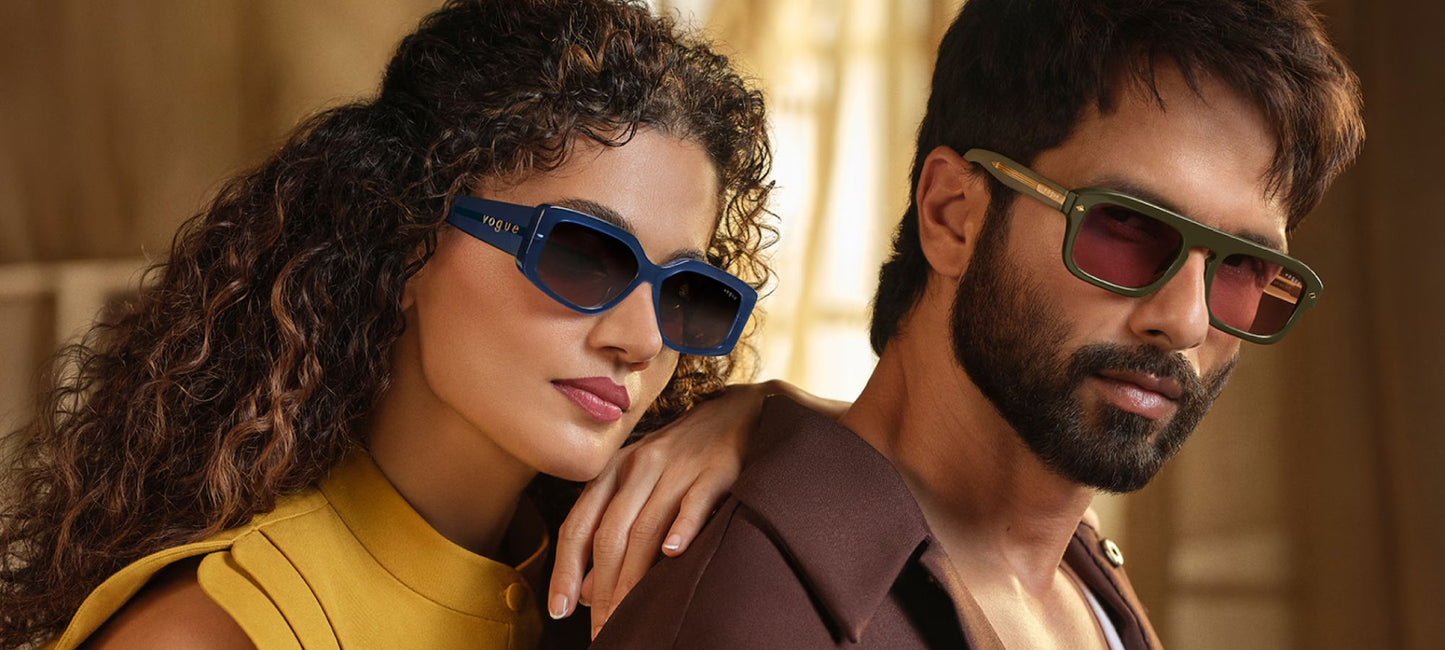 Vogue Sunglasses, Opticals Frames and Spectacles now available at S.R.Gopal Rao Opticians and Optometrists both in stores and online.