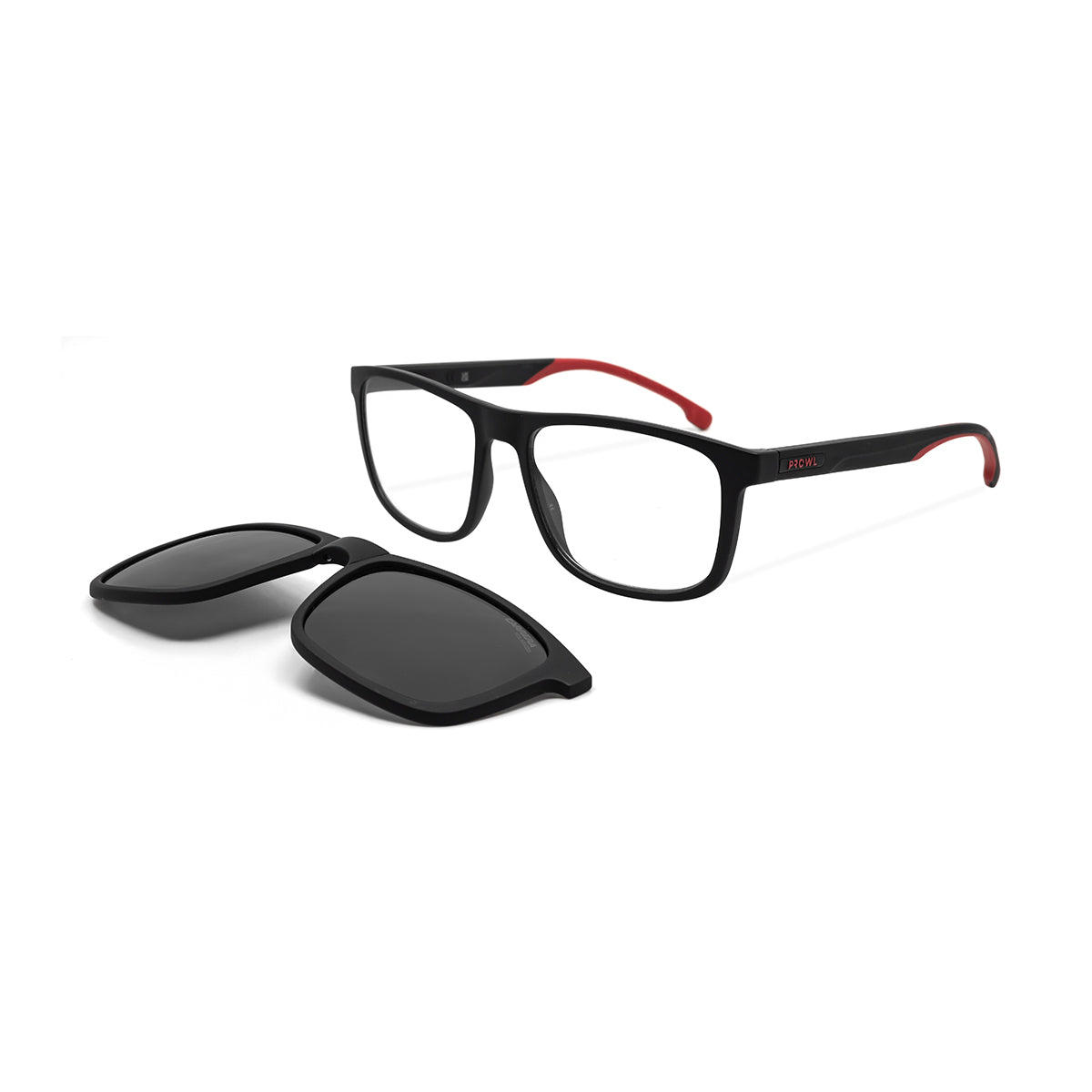 CARRERA CA PRW 8 with Black Clipon spectacle-frame 
