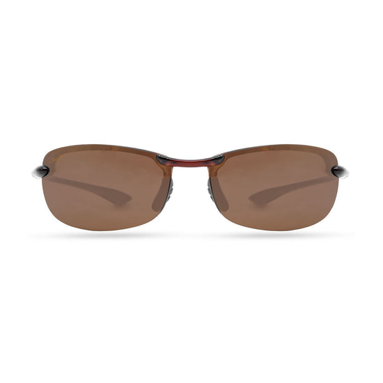 Maui Jim Makaha Reader Sunglasses – Rimless Polarized Lenses, HT805-1120, Unisex Style
